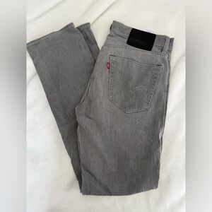 Levi's Light Gray Denim Jeans